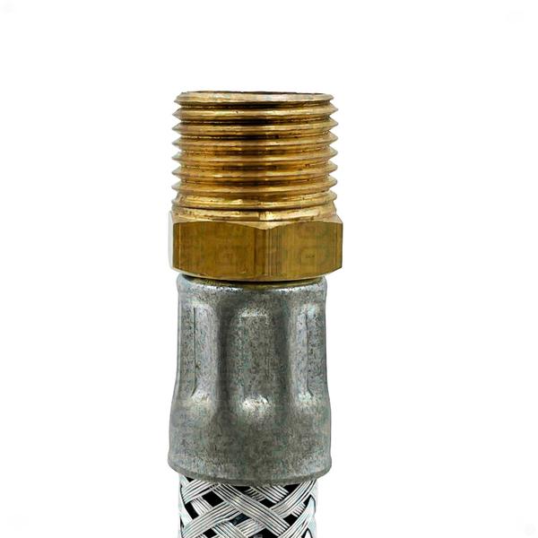 Kit instalação para gás flexivel (m x f) 0,80cm - DISMAR Imagem de Kit instalação para gás flexivel (m x f) 0,80cm