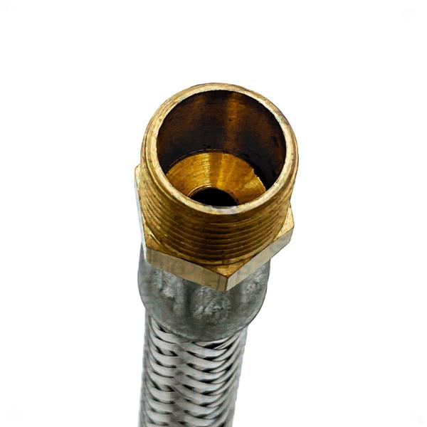 Kit instalação para gás flexivel (m x f) 0,80cm - DISMAR Imagem de Kit instalação para gás flexivel (m x f) 0,80cm