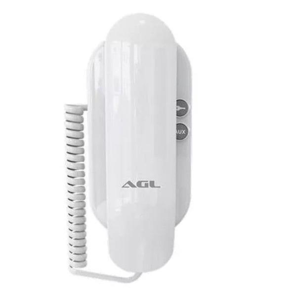 Kit Interfone + Porteiro Eletrônico Agl P10 S Branco Imagem de Kit Interfone + Porteiro Eletrônico Agl P10 S Branco