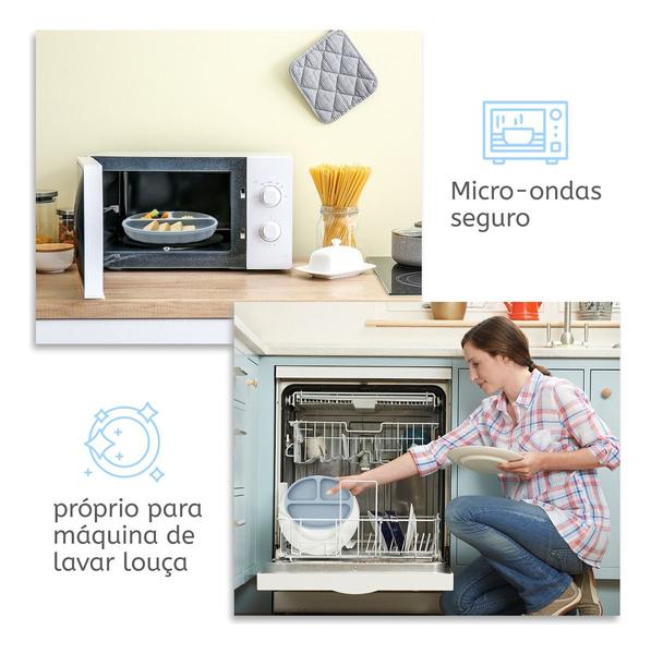 Kit Introdução Alimentar Bebê Prato Copo Babador Silicone - DGM Imagem de Kit Introdução Alimentar Bebê Prato Copo Babador Silicone