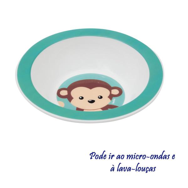 Imagem de Kit Introdução Alimentar Bowl e Pratinho Infantil Animais Frutas Buba 