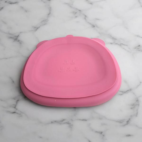 Kit Introdução Alimentar para bebês, prato e tigela de silicone com ventosa e orelhinhas (COR ROSA) - Pietra Bella Imagem de Kit Introdução Alimentar para bebês, prato e tigela de silicone com ventosa e orelhinhas (COR ROSA)