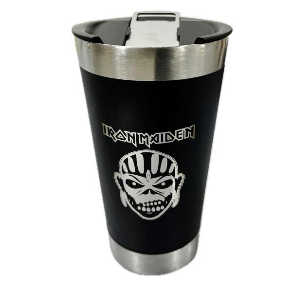 Imagem de Kit Iron Maiden 4 Cervejas Premium + Copo Térmico 500ml