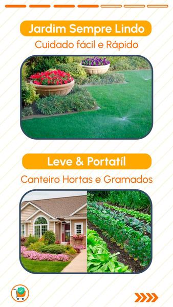 Kit Irrigador 8 Jatos Aspersor 360 Graus + Engate Rápido e Conexões Portátil Horta Jardim Gramado Canteiro Campo Quintal - PALLISAD MTX Imagem de Kit Irrigador 8 Jatos Aspersor 360 Graus + Engate Rápido e Conexões Portátil Horta Jardim Gramado Canteiro Campo Quintal