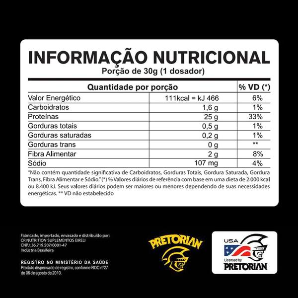 Imagem de Kit Iso Protein Blend Complex 2Kg + Creatina 300g + Coqueteleira - Pretorian