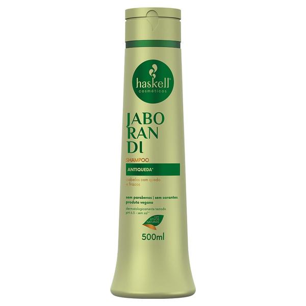 Imagem de Kit Jaborandi Haskell Shampoo +Condicionador 500ml Antiqueda