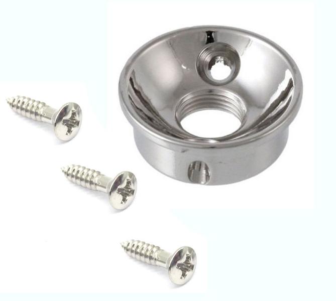KIT Jack suporte sólido cromado TJS + Parafuso para guitarra - SPIRIT Imagem de KIT Jack suporte sólido cromado TJS + Parafuso para guitarra