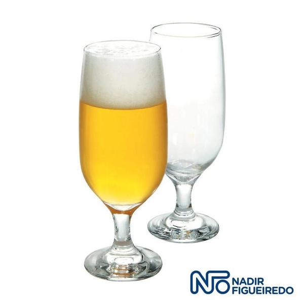 Imagem de Kit Jogo 06 Taças Cerveja Chop Floripa Nadir 300Ml