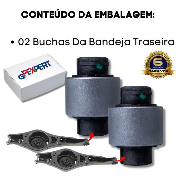 Imagem de Kit jogo 14 buchas suspensão traseira golf (variant) audi a3 2014 2015 2016 2017 2018 2019 2020 2021 2022 2023