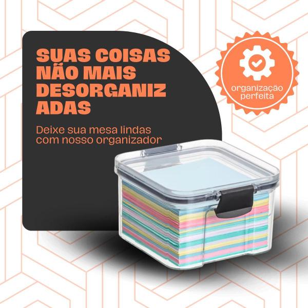 Imagem de Kit Jogo 5 Potes Herméticos Organizador De Alimentos 450 ml