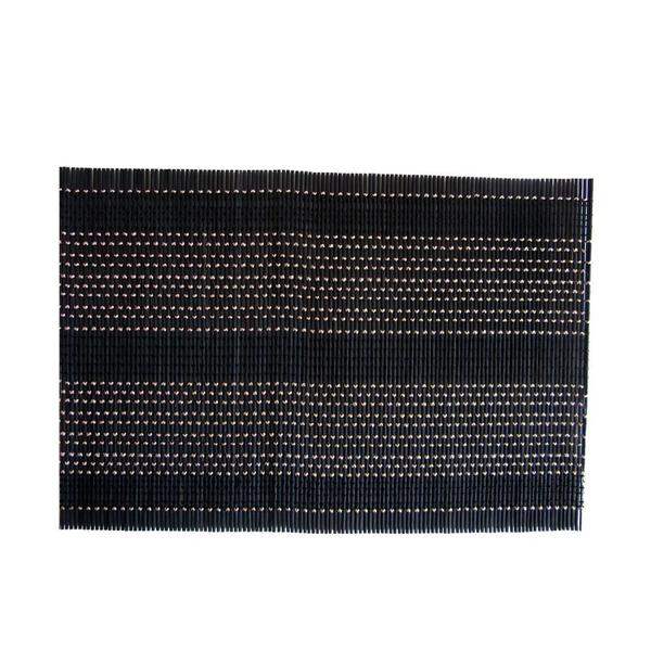 Kit jogo americano bambu unicolor 30x44cm c/4 pcs preto - Jolitex Imagem de Kit jogo americano bambu unicolor 30x44cm c/4 pcs preto