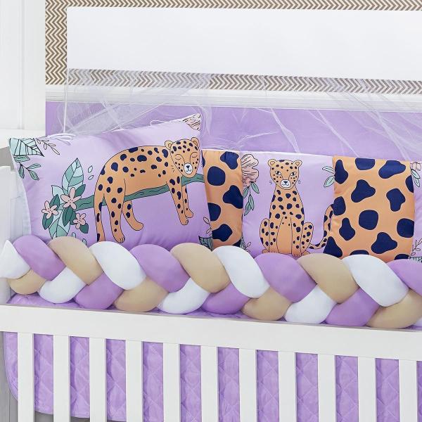 Kit Jogo Berço Safari Estampado 10 Peças Kit Americano Dino - Jm Enxovais Imagem de Kit Jogo Berço Safari Estampado 10 Peças Kit Americano Dino