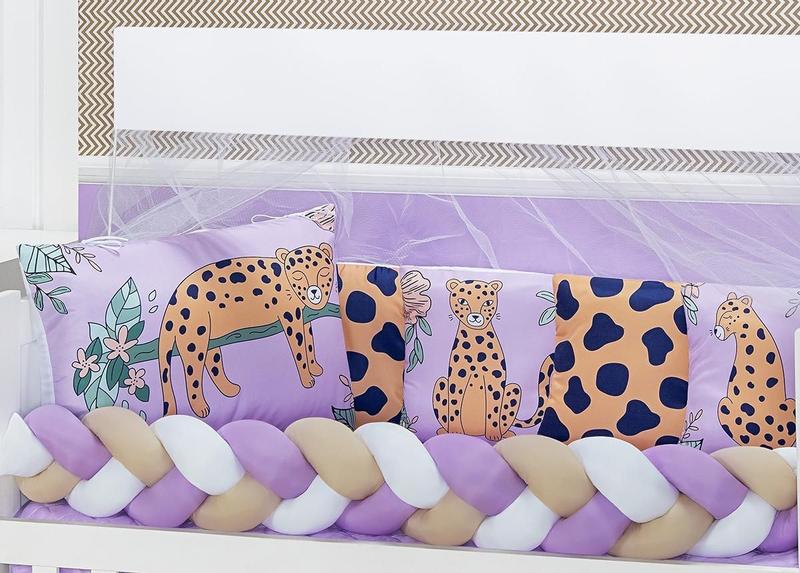Kit Jogo Berço Safari Estampado 10 Peças Kit Americano Dino - Jm Enxovais Imagem de Kit Jogo Berço Safari Estampado 10 Peças Kit Americano Dino