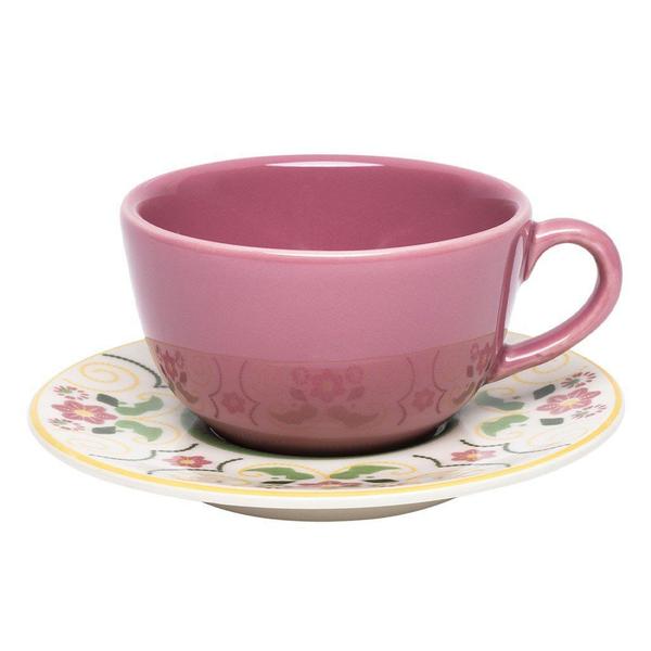 Kit Jogo Café Lanche Unni Lima Oxford Cerâmica 16 Peças Imagem de Kit Jogo Café Lanche Unni Lima Oxford Cerâmica 16 Peças
