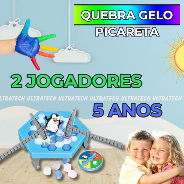 Imagem de Kit Jogo Pinguim Quebra Gelo + Jogo Pula Macaco no Seu Galho