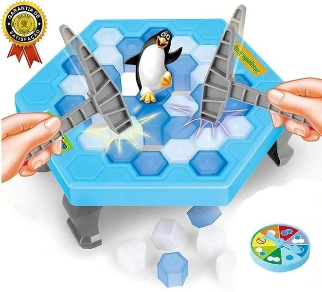 Kit Jogo Pula Pirata + Jogo Pinguim Quebra Gelo - Art Brink Imagem de Kit Jogo Pula Pirata + Jogo Pinguim Quebra Gelo - Art Brink
