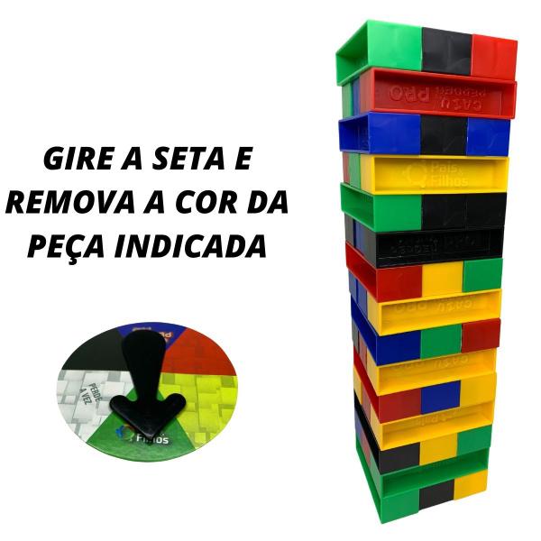 Imagem de Kit Jogo Tabuleiro Caiu Perdeu Pro Roleta  Uno Cartas Cubo Mágico Divertido Estratégia Raciocinio Interativo Presente Menino Menina 