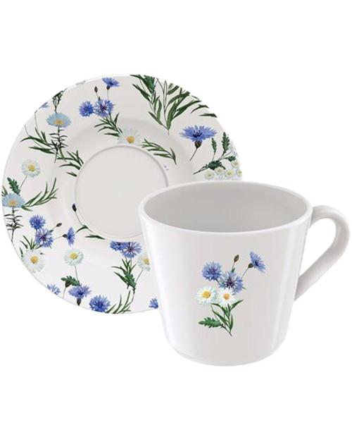 Kit Jogo Xicaras 8Pçs 8 Pessoas Tramontina Ana Alice 185ml - Genérico Imagem de Kit Jogo Xicaras 8Pçs 8 Pessoas Tramontina Ana Alice 185ml