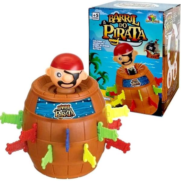 Kit Jogos Pula Batata + Pula Pirata Médio + Tira Varetas - Art Brink Imagem de Kit Jogos Pula Batata + Pula Pirata Médio + Tira Varetas
