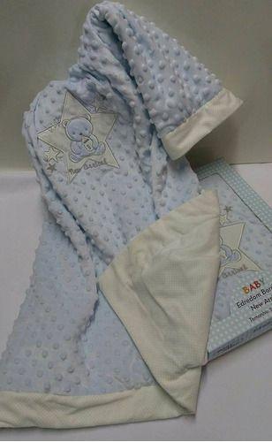 Imagem de Kit Jolitex Cobertor Edredom New Arrival + Manta Bebe Menino