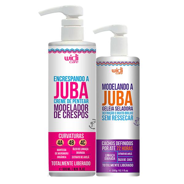 Kit Juba Widi Care Encrespando e Geleia Imagem de Kit Juba Widi Care Encrespando e Geleia