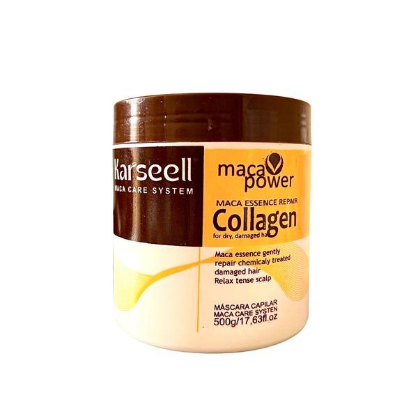 Imagem de Kit Karseell Máscara Collagen 500g + Shampoo e Condicionador 1Litro