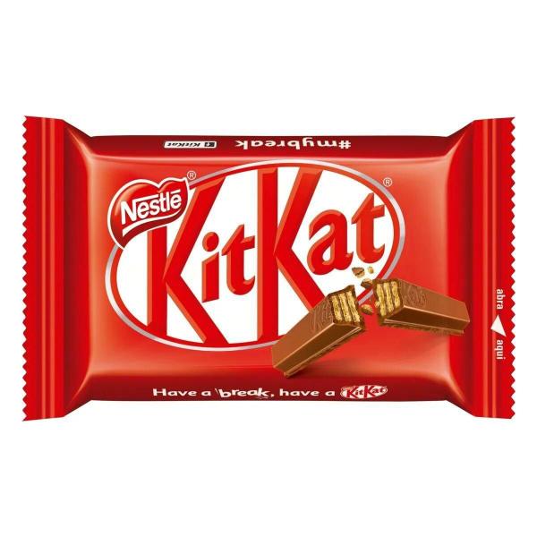 Imagem de Kit Kat Chocolate + Creme De Avelã Prink Nut 2Kg Cremoso