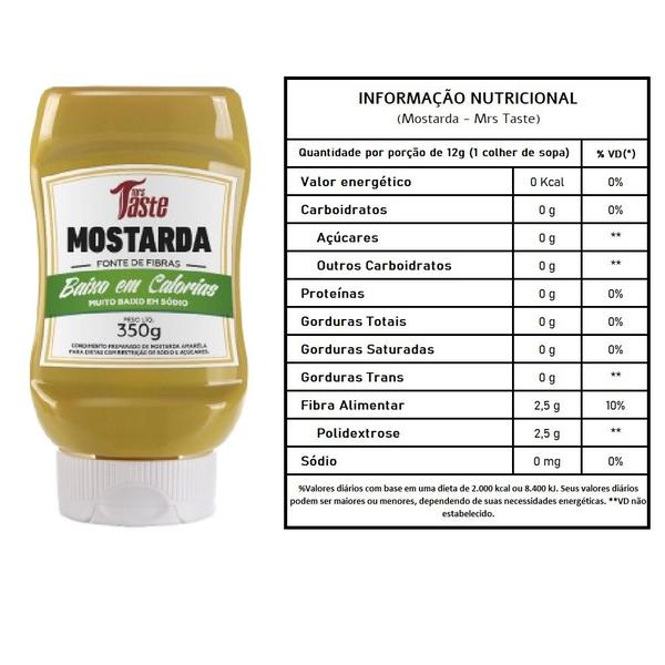 Kit Ketchup + Mostarda + Maionese - Mrs Taste - Smart Foods Imagem de Kit Ketchup + Mostarda + Maionese - Mrs Taste