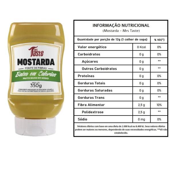 Imagem de Kit Ketchup + Mostarda - Mrs Taste 350g