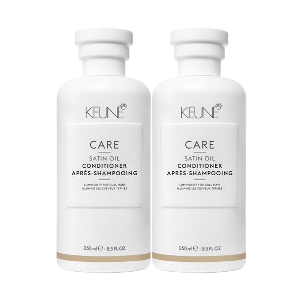 Imagem de Kit Keune Care Satin Oil - Condicionador 250ml (2 unidades)