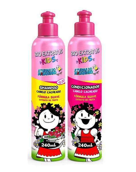 Imagem de Kit Kids Cacheado Shampoo +  Condicionador 240ml - Bio Extratus