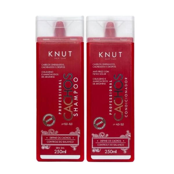 Imagem de Kit Knut Cachos Shampoo+Condicionador 250ml