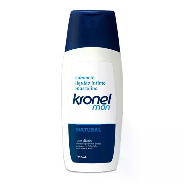 Imagem de Kit Kronel Man Sabonete Líquido Íntimo Masculino Com 2 Unidades De 250ml Cada