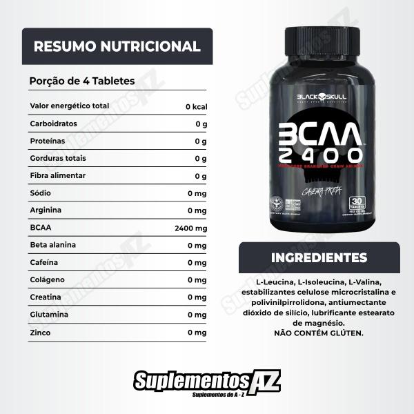 Kit L-Carnitina 120 Caps Integral + Bcaa 30 Caps Black Skull - IntegralMedica Imagem de Kit L-Carnitina 120 Caps Integral + Bcaa 30 Caps Black Skull