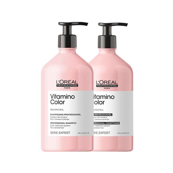 Imagem de Kit L'Oréal Professionnel Serie Expert Vitamino Color - Shampoo e Condicionador