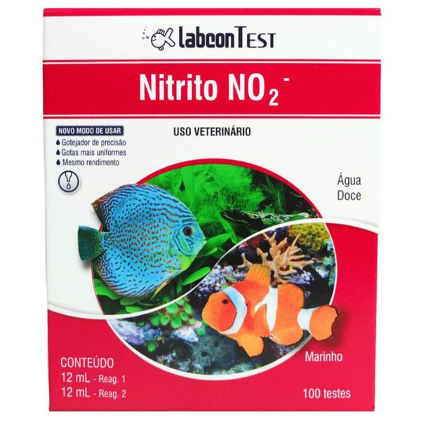 Imagem de Kit Labcon Amônia Água Doce + 2 PH Tropical 15ml + Nitrito + Dureza KH