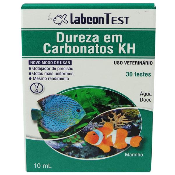 Imagem de Kit Labcon Amônia Água Doce + 2 PH Tropical 15ml + Nitrito + Dureza KH