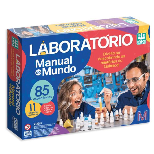 Imagem de Kit Laboratório Manual do Mundo Educativo Brinquedo Nig