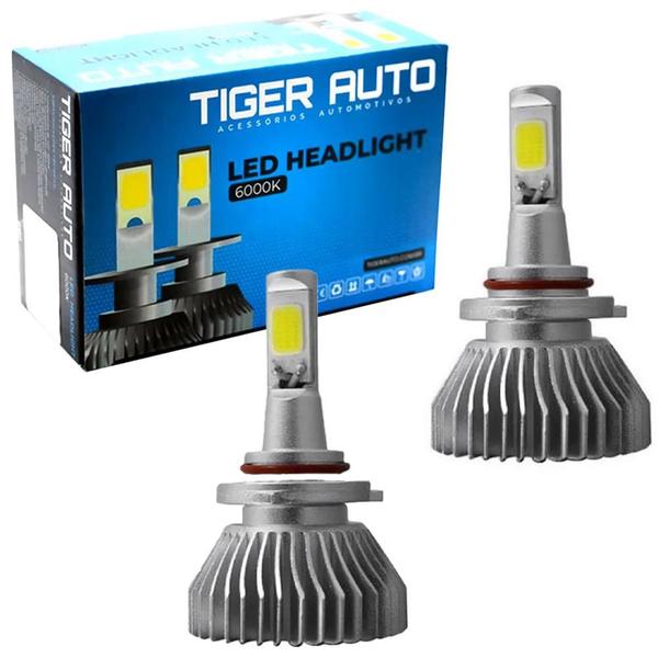 Imagem de Kit Lâmpada Super Led HB3 12/24V 6000K Tiger Auto TG1001.HB3