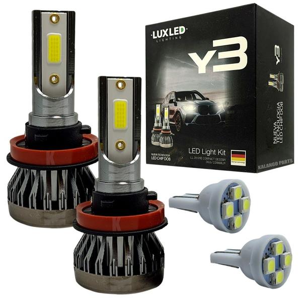 Imagem de Kit Lâmpadas Super Led Y3 Fiat Idea 2005 A 2016 + Pingo T10