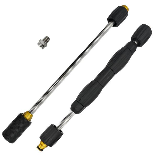 Imagem de Kit Lança com Extensor e Bico Leque 25040 1/8 330mm M22 D15 Compatível com Lavajato WAP Term G2 800