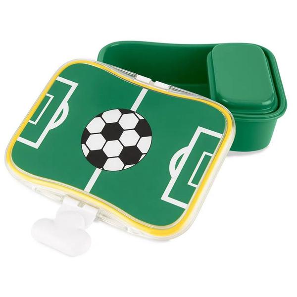Kit lanche (2 potes) spark style futebol - skip hop Imagem de Kit lanche (2 potes) spark style futebol - skip hop