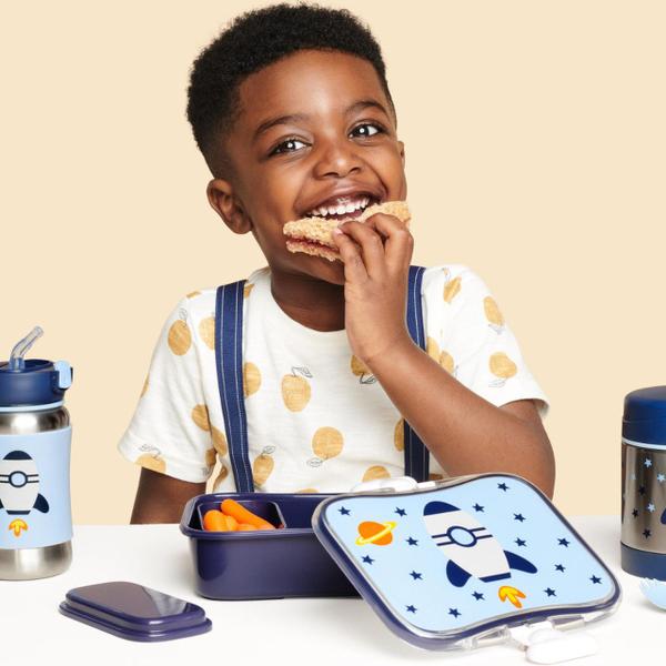 Kit Lanche Infantil Alimentação Escola Skip Hop Coleção Spark Style Imagem de Kit Lanche Infantil Alimentação Escola Skip Hop Coleção Spark Style