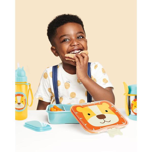 Kit Lanche Zoo Leão Skip Hop Imagem de Kit Lanche Zoo Leão Skip Hop