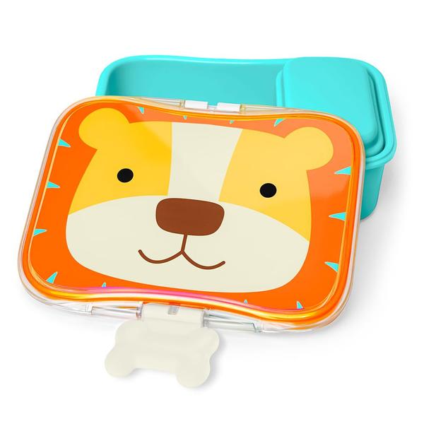 Kit Lanche Zoo Leão Skip Hop Imagem de Kit Lanche Zoo Leão Skip Hop