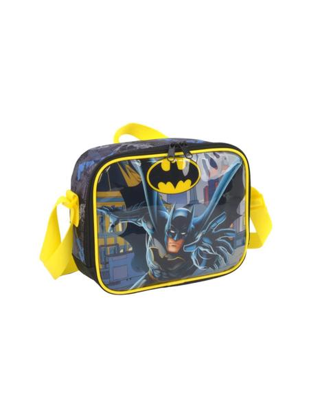 Imagem de Kit lancheira batman luxcel la37923bm amarelo