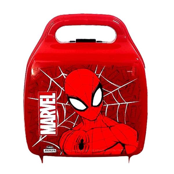 Imagem de Kit Lancheira com Alça + Porta Sanduiche e Garrafinha Homem Aranha 