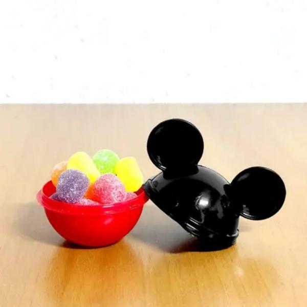 Imagem de Kit Lancheira Minnie Disney Copo 500ml, Sanduicheira e Porta Frutas - Plasútil