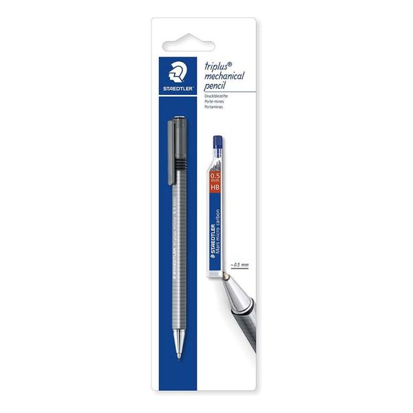 Imagem de Kit Lapiseira Staedtler Triplus Mechanical 0.5Mm com Grafite