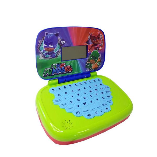 Kit Laptop Infantil Educativo Candide PJ Masks Bilíngue + 1 Fidget Spinner Sortido Imagem de Kit Laptop Infantil Educativo Candide PJ Masks Bilíngue + 1 Fidget Spinner Sortido
